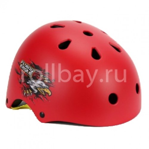 Шлем для роликов Flying Eagle детский размер. Красный в магазине Rollbay.ru