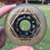 Колесо для роликов Space 80mm/83A золотое