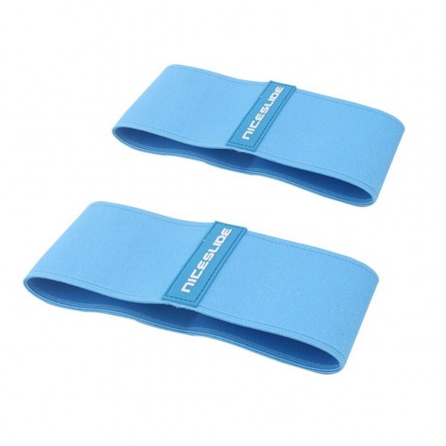 Защитные голубые эластичные чехлы для роликов, пара в магазине Rollbay.ru