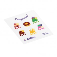 Стикеры Rollbay «Сахаролики» Стикеры Rollbay «Сахаролики»