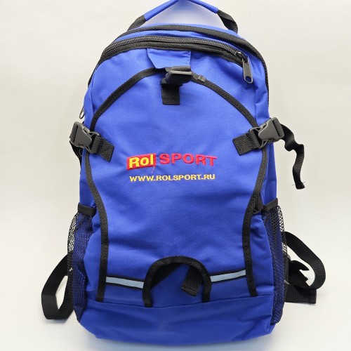 Рюкзак для роликов RolSport большой синий в магазине Rollbay.ru
