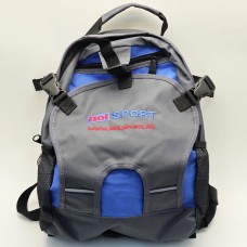 Рюкзак для роликов RolSport маленький серый-синий