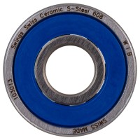 Подшипники для роликов керамические Powerslide Bart Swings Swiss Ceramic S-Steel, 16-Pack