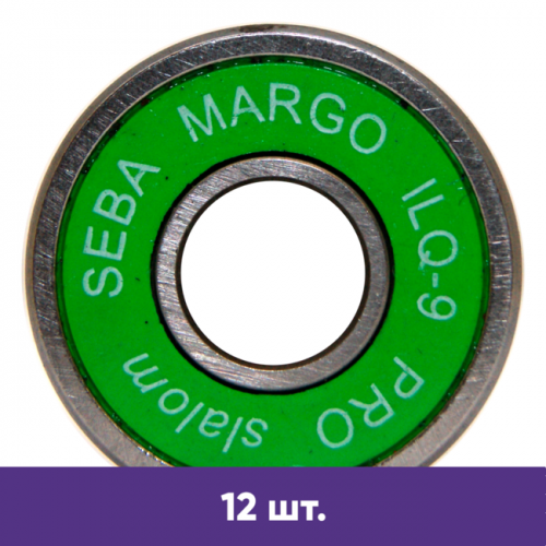 Подшипники для роликов Seba Margo ILQ-9 PRO slalom (12 шт) в магазине Rollbay.ru
