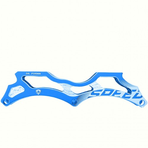 Рамы для роликов Flying Eagle S7 Speed Frame 3x100mm синие в магазине Rollbay.ru