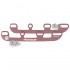 Лезвия для роликовых коньков Powerslide IceBlade Sabres 4 Pink 1 в магазине Rollbay.ru