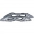 Рама для роликов Powerslide DH365 2x125mm/2x110mm 1 в магазине Rollbay.ru