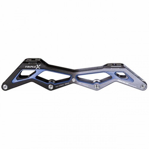 Рамы для роликов Powerslide Triple X5 11.0/4x90 Black/Blue в магазине Rollbay.ru
