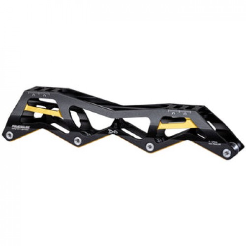 Рамы для роликов Powerslide Triple X5 11.0/4x90 Black/Gold в магазине Rollbay.ru