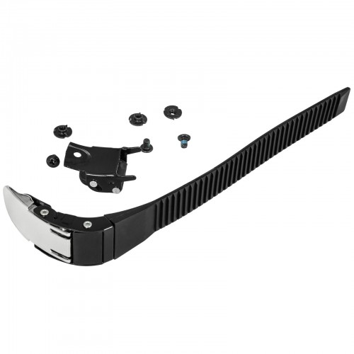 Набор Верхний стреп + бакля для роликов Powerslide Black/Silver 20cm в магазине Rollbay.ru