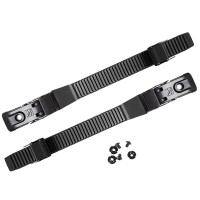 Набор стреп + бакля для роликов Kizer Supreme Buckle Set black L / R