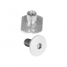 Болт кафа с гайкой Powerslide Next белый Болт кафа с гайкой Powerslide Next белый