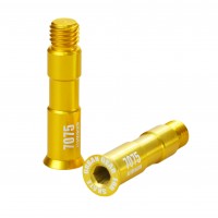 Ось для роликов 8mm Urban Gear односоставная алюминиевая облегченная, 8-pack