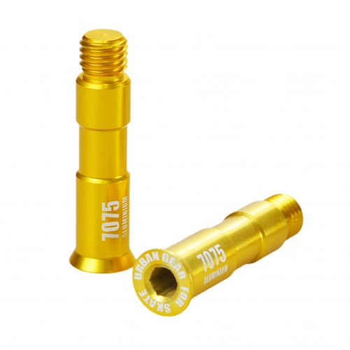 Ось для роликов 8mm Urban Gear односоставная алюминиевая облегченная, 8-pack в магазине Rollbay.ru