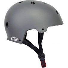 Шлем для роликов и самоката Core Action Sports. Серый