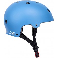 Шлем для роликов и самоката Core Action Sports. Синий