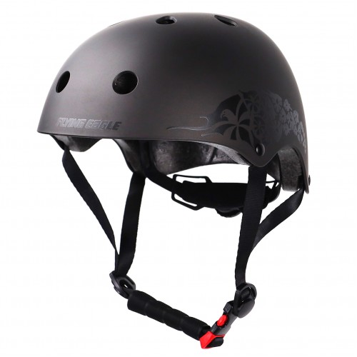 Шлем для роликов Flying Eagle Pro Skate Helmet Серый в магазине Rollbay.ru