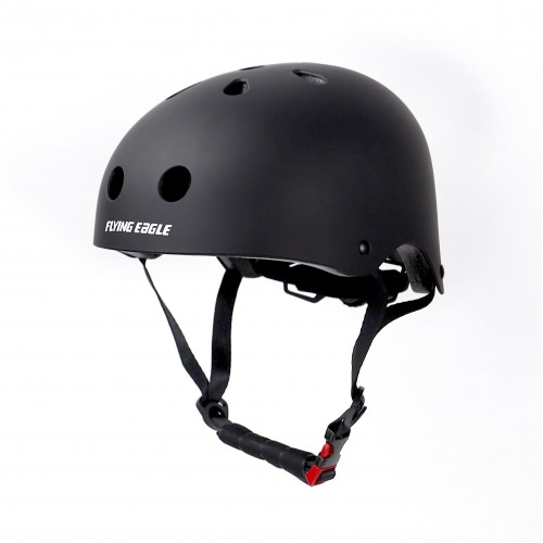 Шлем для роликов Flying Eagle Pro Skate Helmet Черный в магазине Rollbay.ru