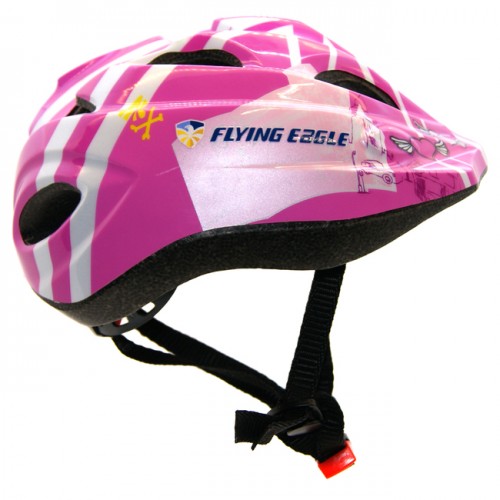 Шлем для роликов детский Flying Eagle V5 розовый в магазине Rollbay.ru
