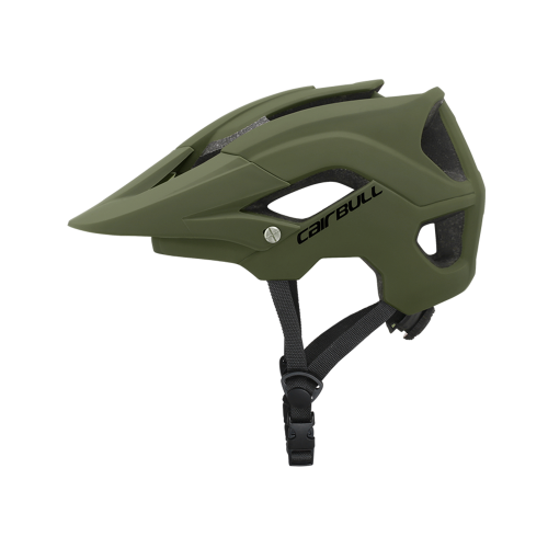 Шлем для роликов с козырьком Cairbull Terrain зеленый в магазине Rollbay.ru