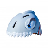 Шлем для роликов детский Flying Eagle Shark 2025 серый 48-54