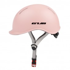 Шлем для роликов с козырьком GUB CityMax розовый (57-61)
