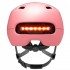 Шлем для роликов с козырьком Smart4u с фонариком розовый (54-58) 1 в магазине Rollbay.ru