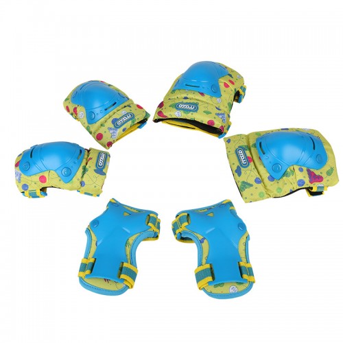 Защита для роликов детская Mocco голубая в магазине Rollbay.ru