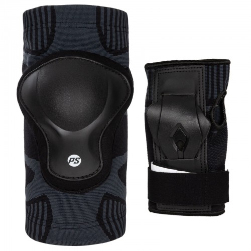 Защита для роликов Powerslide Onesie Dual Pack Black в магазине Rollbay.ru