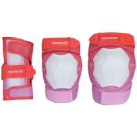 Защита для роликов Powerslide Standard Women Red/Pink Tri-Pack