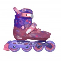 Ролики BKB K10 розовые