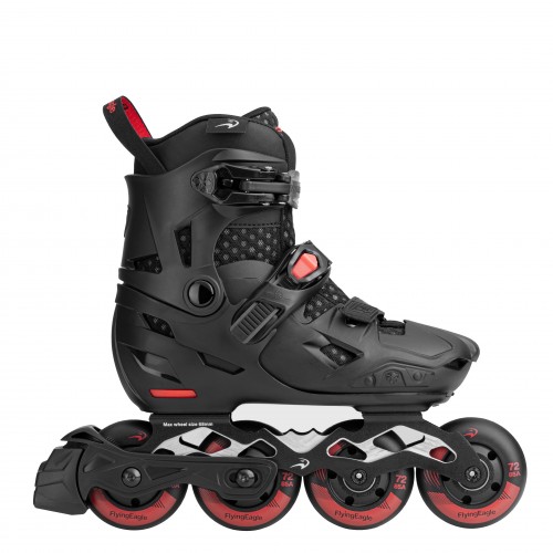 Ролики Flying Eagle S7 Pro черные в магазине Rollbay.ru