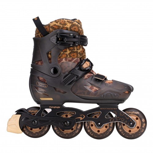 Ролики Flying Eagle S8 Sprout 2026 коричневые фото Ролики Flying Eagle S8 Sprout 2026 коричневые в магазине Rollbay.ru