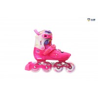 Ролики Flying Eagle L8 Lumafly розовые