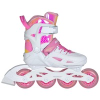 Ролики Powerslide Universe 4W Pink adj.