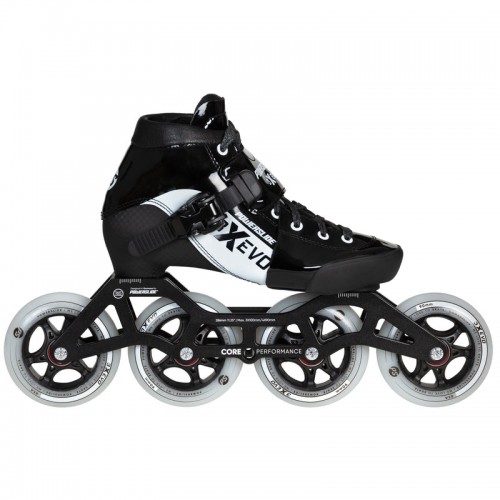 Ролики Powerslide 3X Black/white Adj Evo в магазине Rollbay.ru