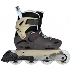 Ролики детские раздвижные Powerslide Jet Brown