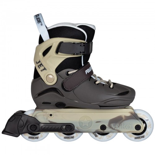 Ролики детские раздвижные Powerslide Jet Brown в магазине Rollbay.ru
