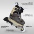 Ролики детские раздвижные Powerslide Jet Brown 2 в магазине Rollbay.ru