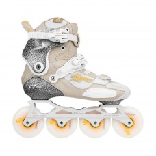 Ролики Sunisif Carbon Kids FT Pro кремовые Ролики Sunisif Carbon Kids FT Pro кремовые