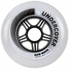 Колеса для роликов Undercover Raw 100/85A White, 3-pack