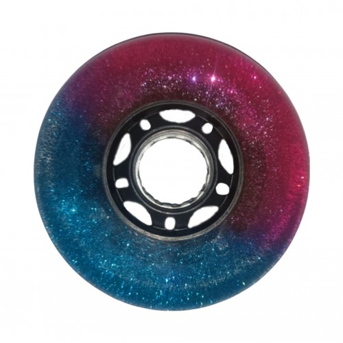 Колесо для роликов Nova Glitter светящееся 80mm/85A в магазине Rollbay.ru