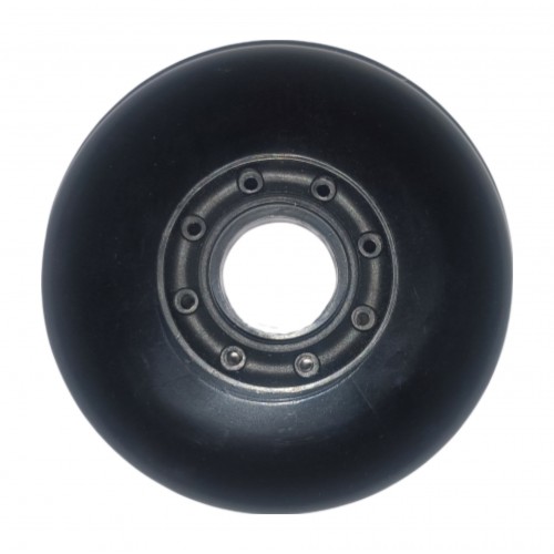 Колесо для роликов Nova Street 80mm/85A черное в магазине Rollbay.ru