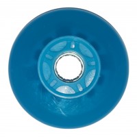 Колесо для роликов Nova светящееся 90mm/85A голубое с фосфором
