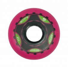 Колесо для роликов Mocco 62-64mm/85A красное