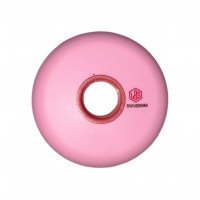 Колесо для роликов LBS 76-80mm/95A розовое