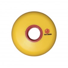 Колесо для роликов LBS 76-80mm/95A желтое