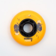 Колесо для роликов CityMonkey 76mm/85A желтое