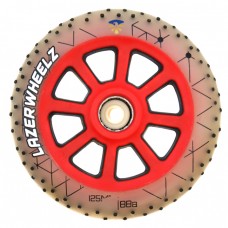 Колесо для роликов светящиеся Flying Eagle LazerWheelz +Spark 125mm/88А. Красный