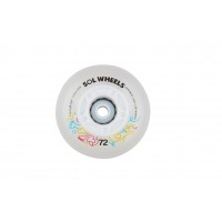 Колесо для роликов светящееся Flying Eagle SOL Led 72-80mm/88A мультицвет